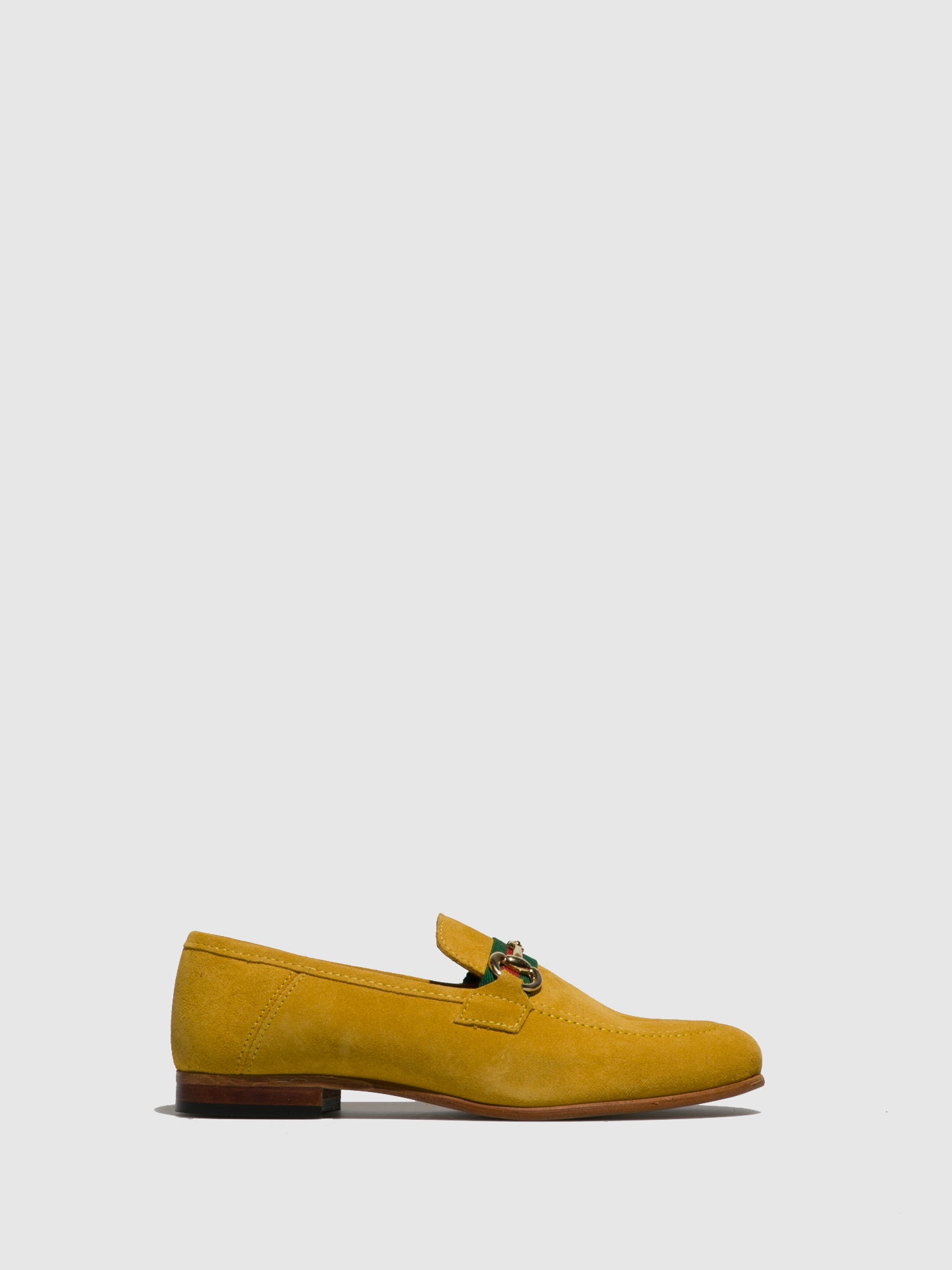 Foreva Yellow Leather Mocassins Shoes